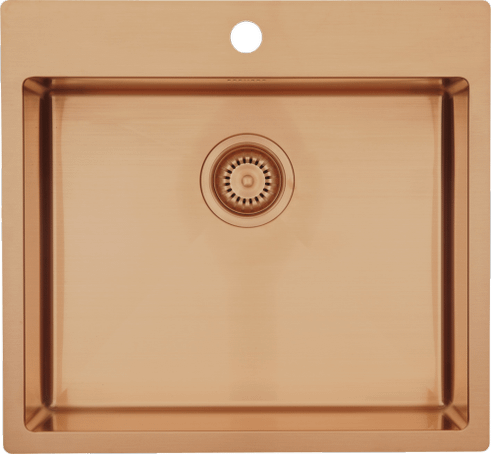 Lavabo Kubus 540 soft Kobber/amber